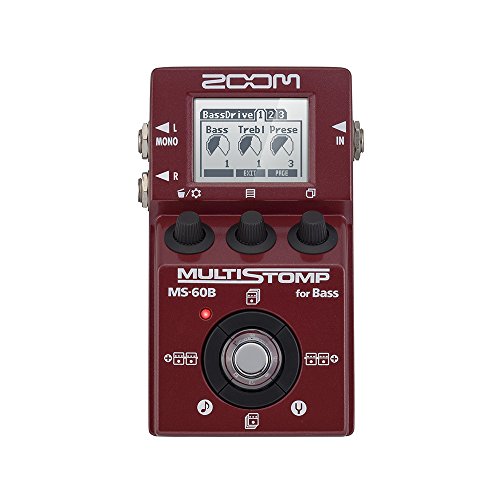 Amazon.co.jp: ZOOM 驚異のベース用マルチストンプ MS-60B
